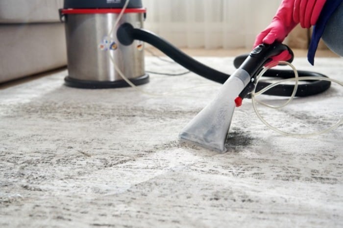 How to remove carpet discoloration